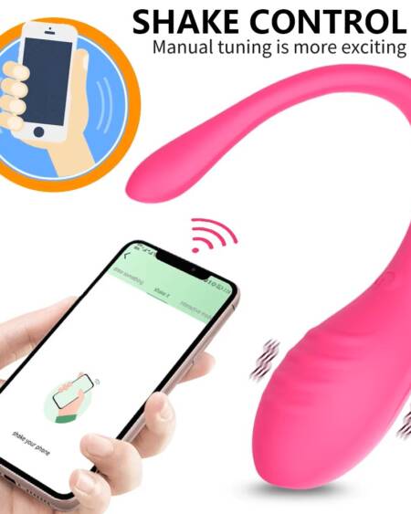 Wireless Bluetooth Dildo Vibrator Egg for Women APP Control Clitoris Stimulator Wearable G Spot Love Egg Adult Vibrating Sex Toy