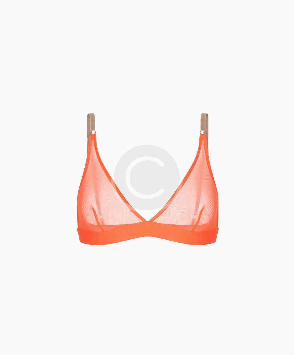 Pink bra